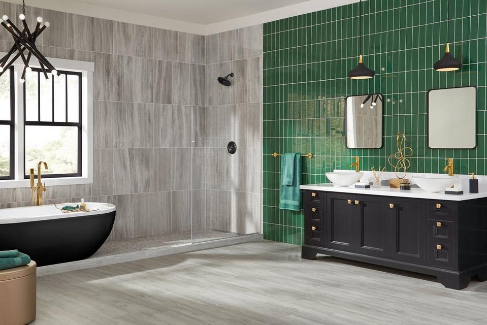 One Bath Three Looks By Floor Decor Designers