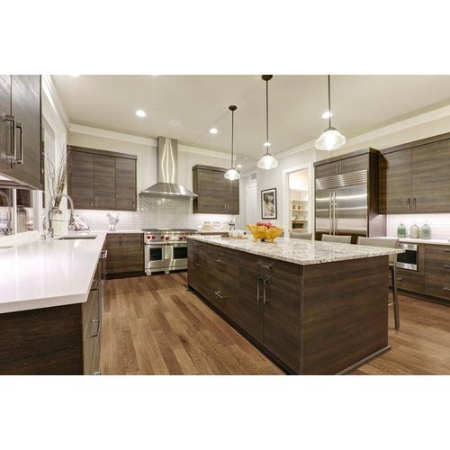 Light Brown Hickory Techtanium Locking Engineered Hardwood