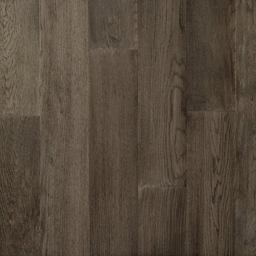 Medium Gray Oak Wire Brushed Water Resistant Engineered Hardwood