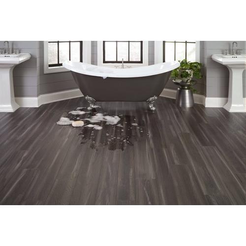 Smokey Gray Oak Wire Brushed Water Resistant Engineered Hardwood