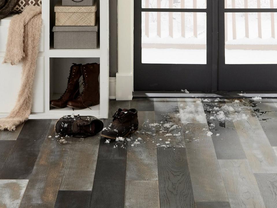 Aquaguard Engineered Wood Aquaguard Engineered Hardwood Is A Revolutionary Flooring Solution Made With Layers Of Real Highly Le Limestone Core And An Anti Bacterial