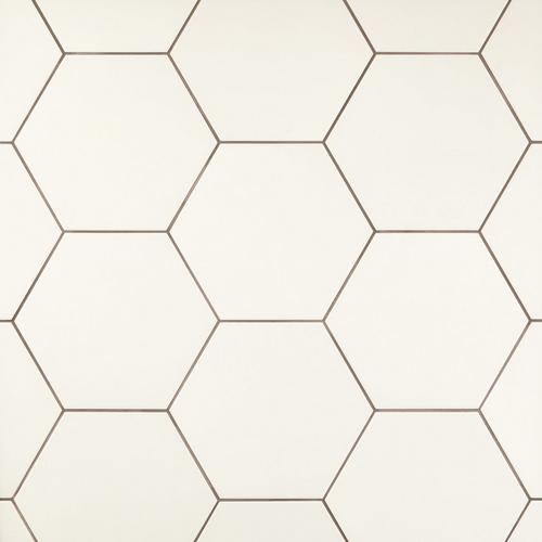 Large Hexagon Floor Tile Kitchen