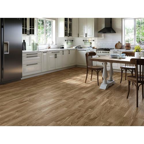 Dayton Oak Wood Plank Ceramic Tile 6 X 24 100512243 Floor And Decor