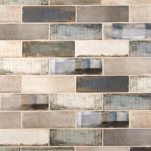Wheatside Blue Ceramic Tile 4 X 12 100517457 Floor And Decor