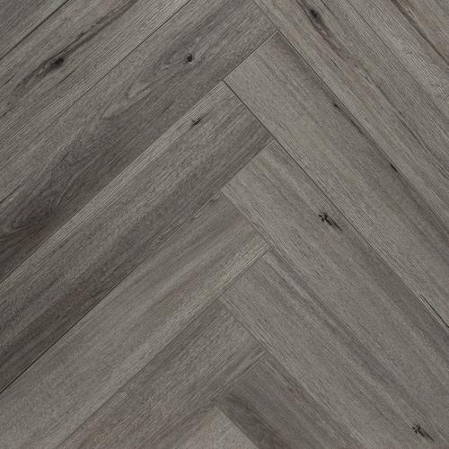Twilight Ash Rigid Core Vinyl Herringbone Foam Back 5mm 100527472 Floor And Decor