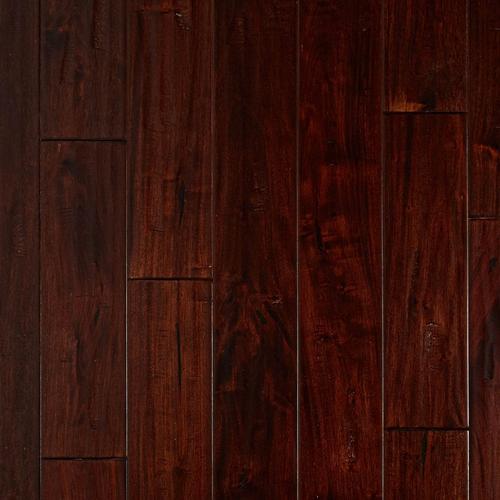 Lavella Mahogany Handscraped Solid Hardwood 5 8in X 4 3 4in