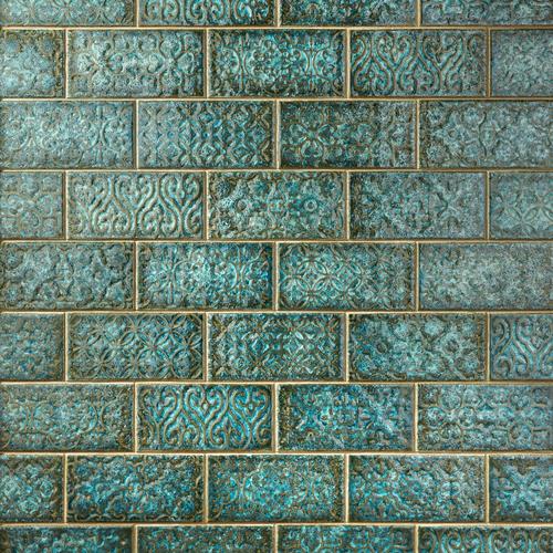 Patina Lagoon Polished Porcelain Tile 5 X 9 100566454 Floor And Decor
