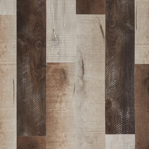 Barnwood Medley Rigid Core Luxury Vinyl Plank Cork Back