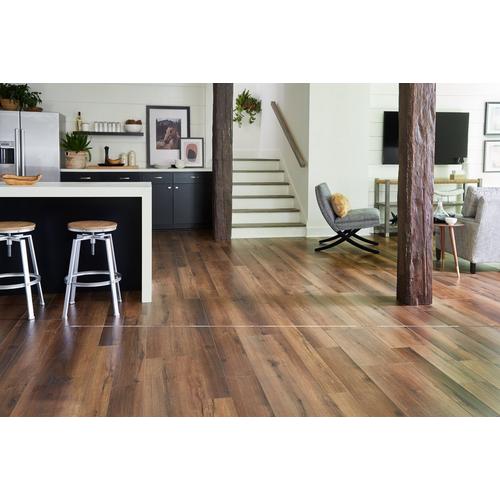 Estate Oak Cocoa Hand Scraped Water Resistant Laminate 12mm 100584515 Floor And Decor