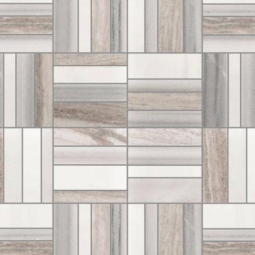 Metro Skyline Polished Marble Mosaic 12 X 12 100608702 Floor