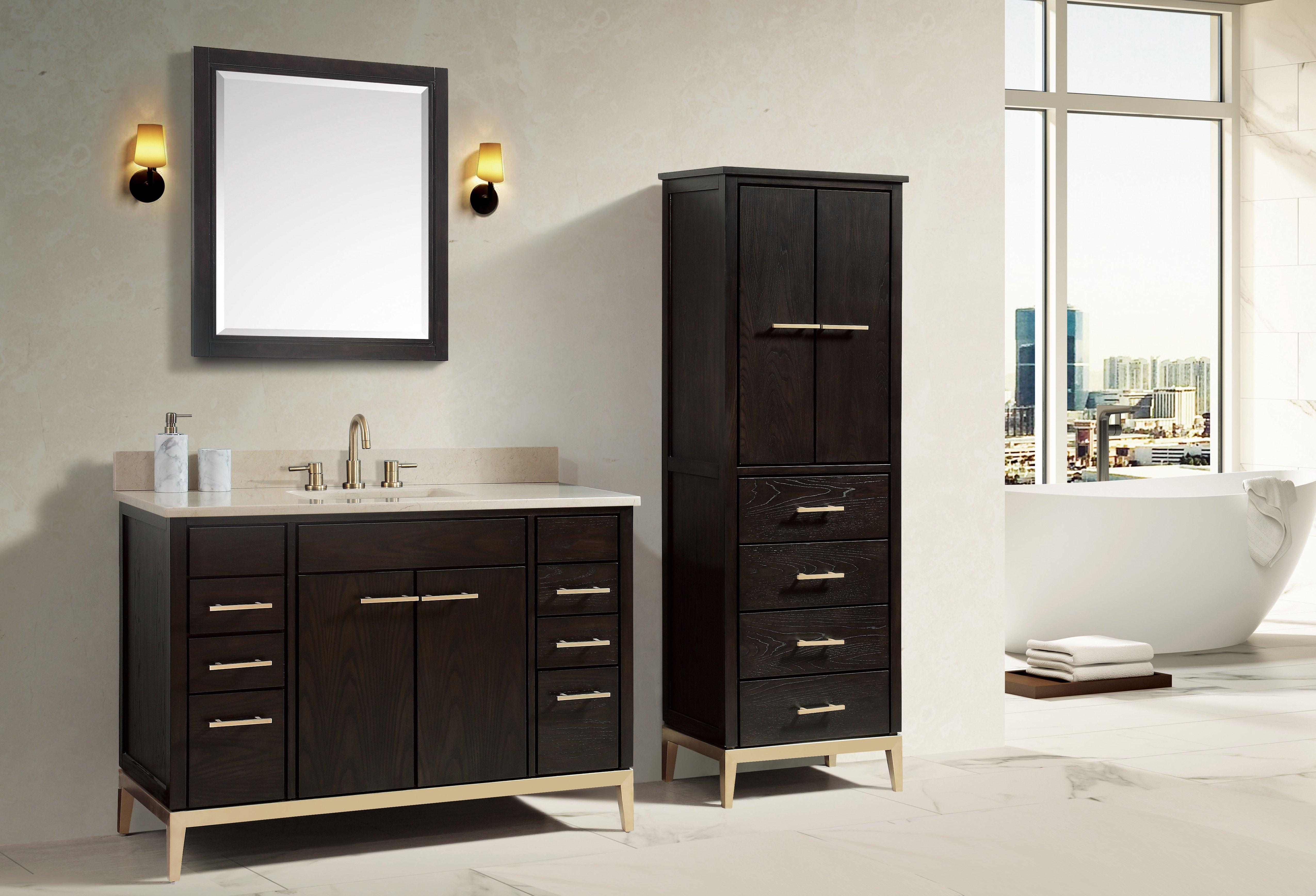 How To Choose A Bathroom Vanity Floor Decor
