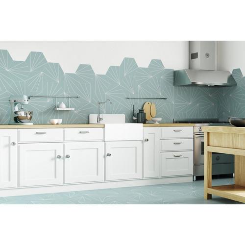 Kavala Aqua Matte Porcelain Tile 11 X 13 100711027 Floor And Decor