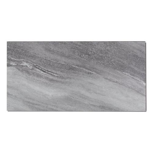 Silver Fan Gray Rigid Core Luxury Vinyl Plank Foam Back 12 X 24 100780188 Floor And Decor