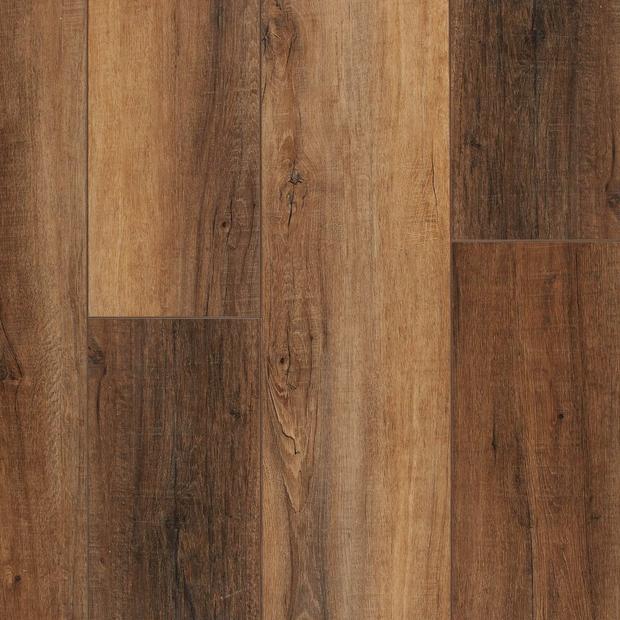 Titan Auburn Rigid Core Luxury Vinyl Plank Cork Backe 8mm 100785716 Floor And Decor