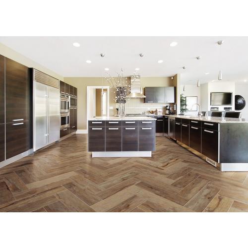 Westford Brown Iii Wood Plank Porcelain Tile 6 X 24 100785989 Floor And Decor