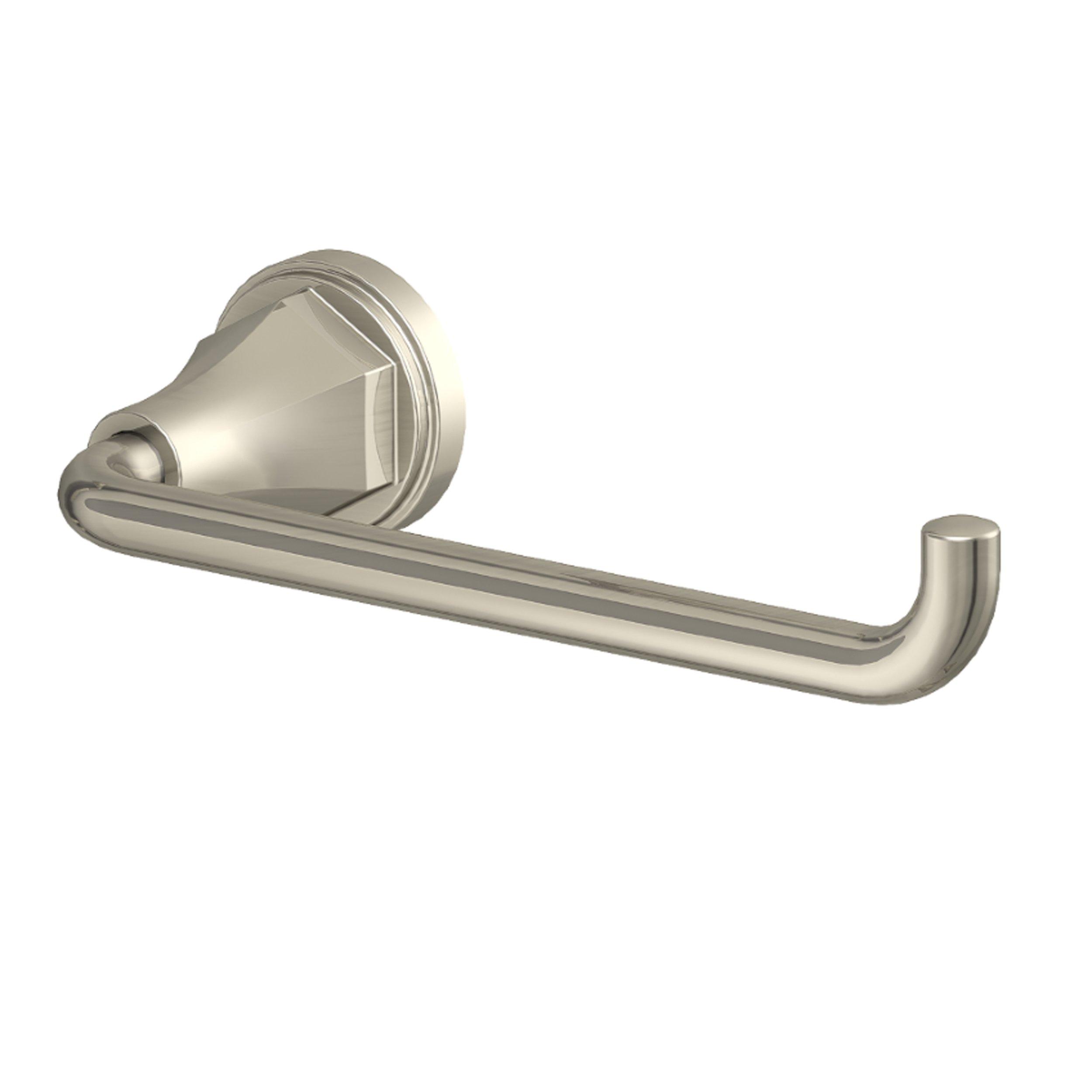 brushed nickel toilet paper holder