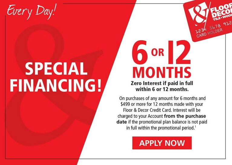 Credit Center Floor Decor