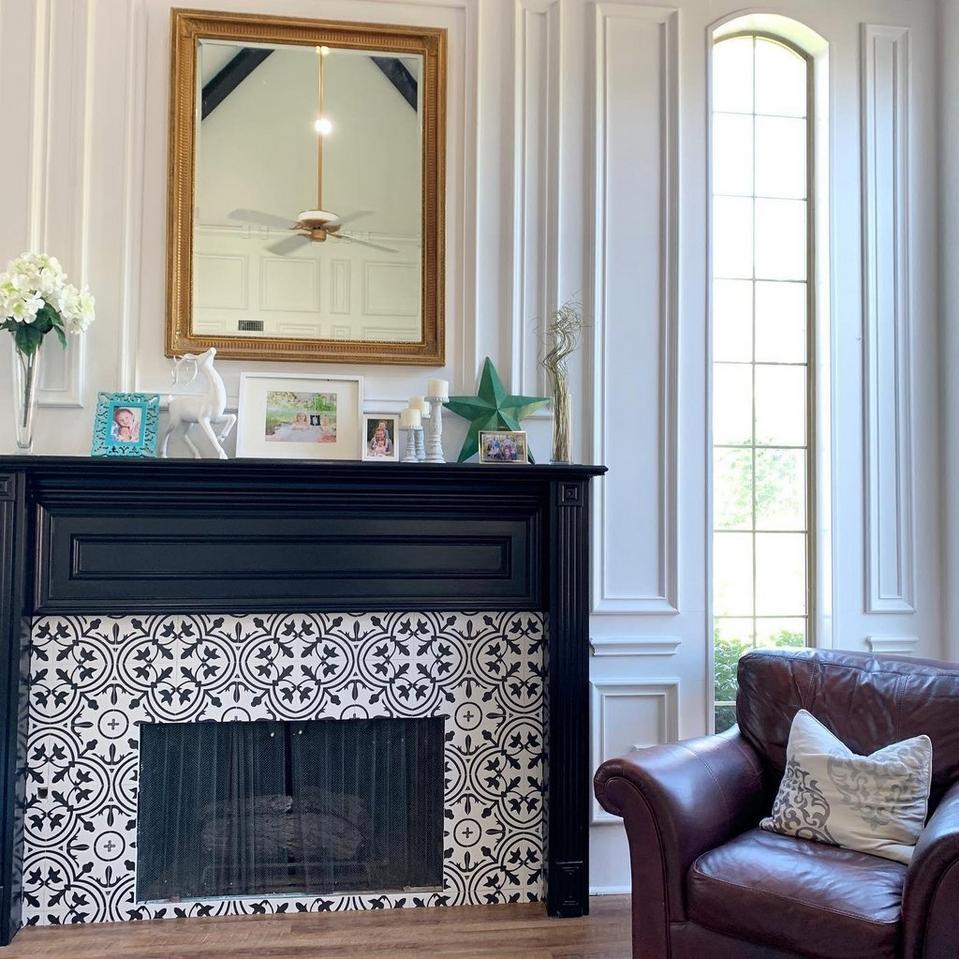 Real People Real Projects Fireplaces Floor Decor