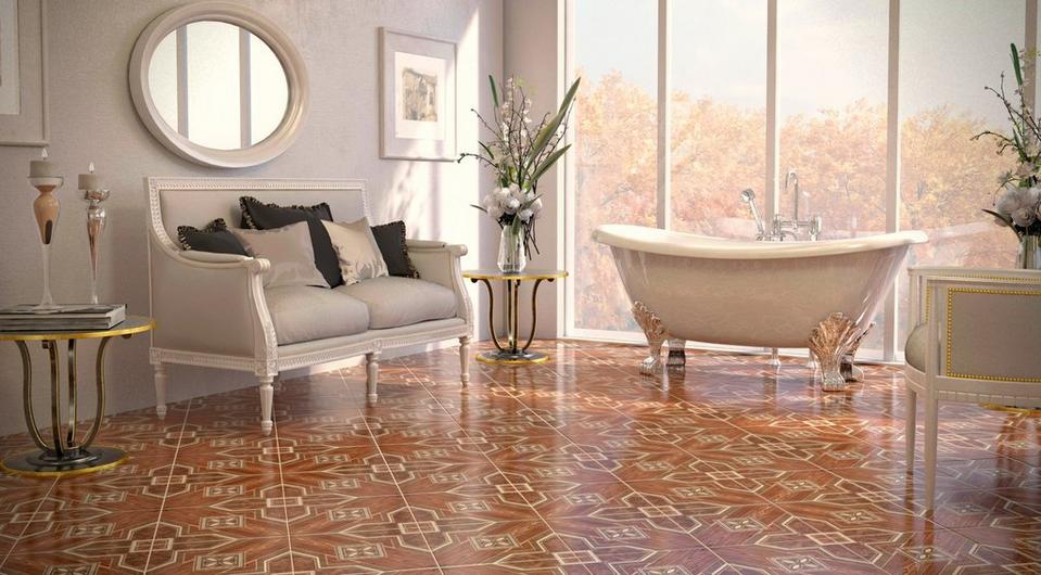 Get Inspired Brighten Your Style With Patterned Tile F D Choose A Bold Pattern Tile Like Floina Gray Ceramic To Give Simple Room More Variety It Adds An Artful Taste And Really Draws Attention Your