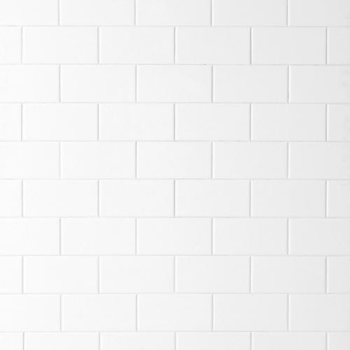 Bright White Ice Subway Ceramic Wall Tile