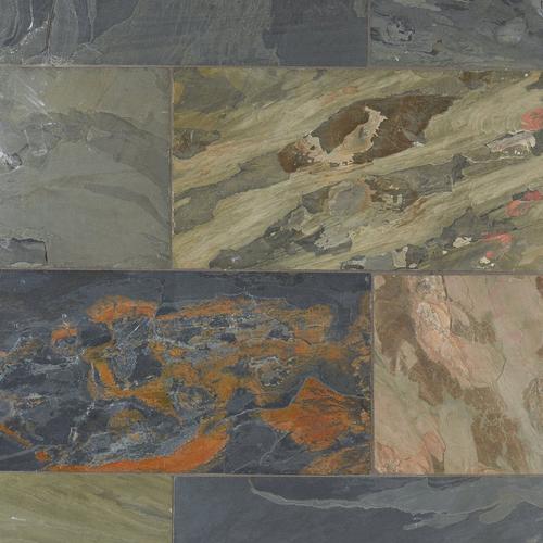 Multicolor Slate Tile 12 X 24 924100179 Floor And Decor