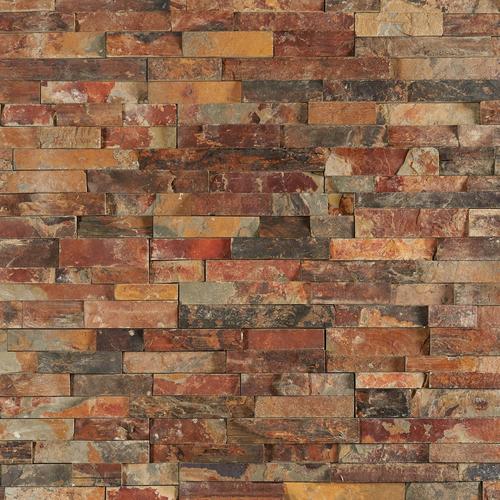 Multicolor Slate Panel Ledger 6 X 24 924208343 Floor And Decor