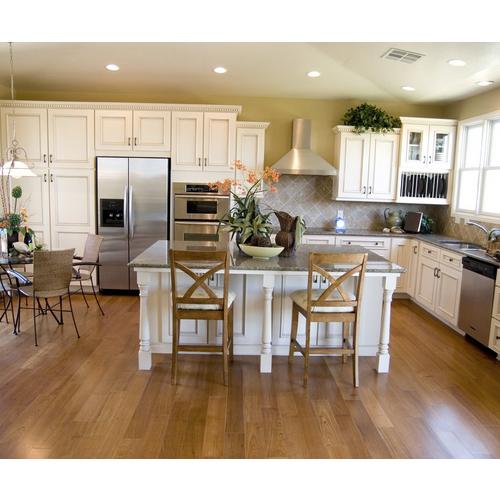 Natural Country Hickory Smooth Solid Hardwood 3 4in X 3 1 4in