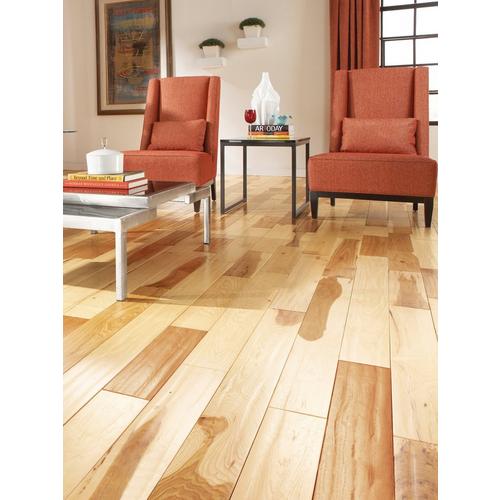 Natural Hickory Hand Scraped Solid Hardwood 3 4in X 5in