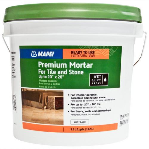Mapei Premium Premixed Mortar For Tile And Stone 3 5gal