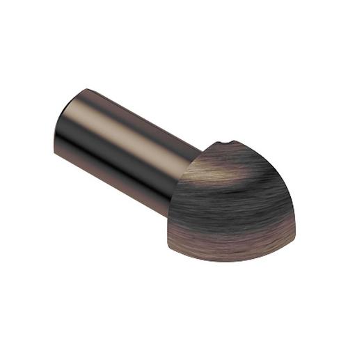 Schluter Rondec Outside Corner For 1 2in Brushed Antique Bronze