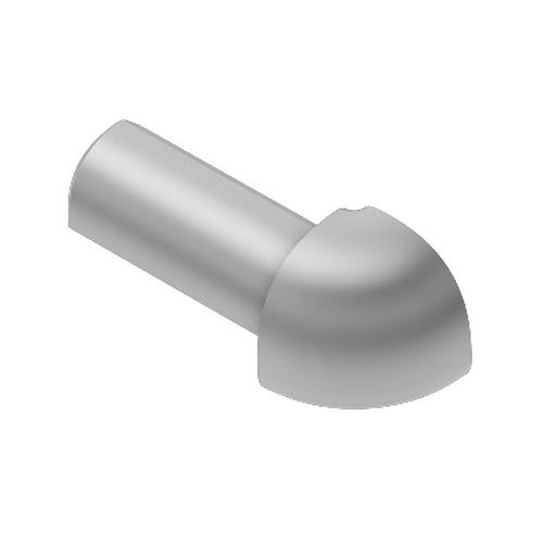 Schluter Rondec Outside Corner For 3 8in Satin Anodized Aluminum