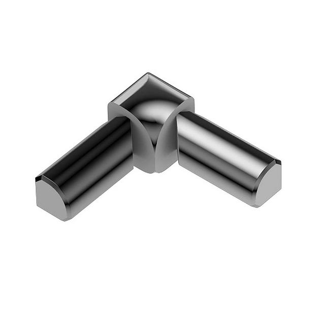 Schluter Rondec 2 Leg In Corner 5 16in Aluminum Polish Chrome 5