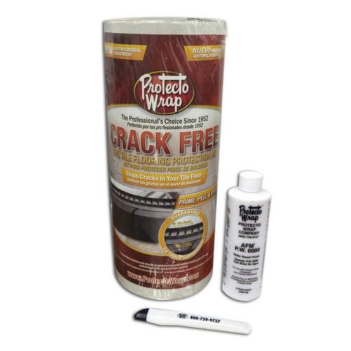 Anti Fracture Membrane Tile Flooring Crack Protection Kit 12in X 25ft 954290661 Floor And Decor