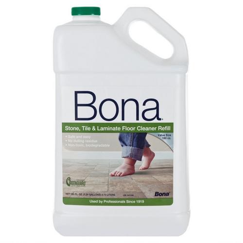 Bona Stone Tile And Laminate Floor Cleaner Refill 160oz