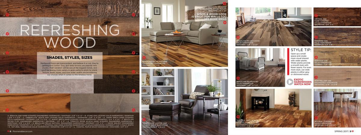 2017 Spring Catalog Floor Decor