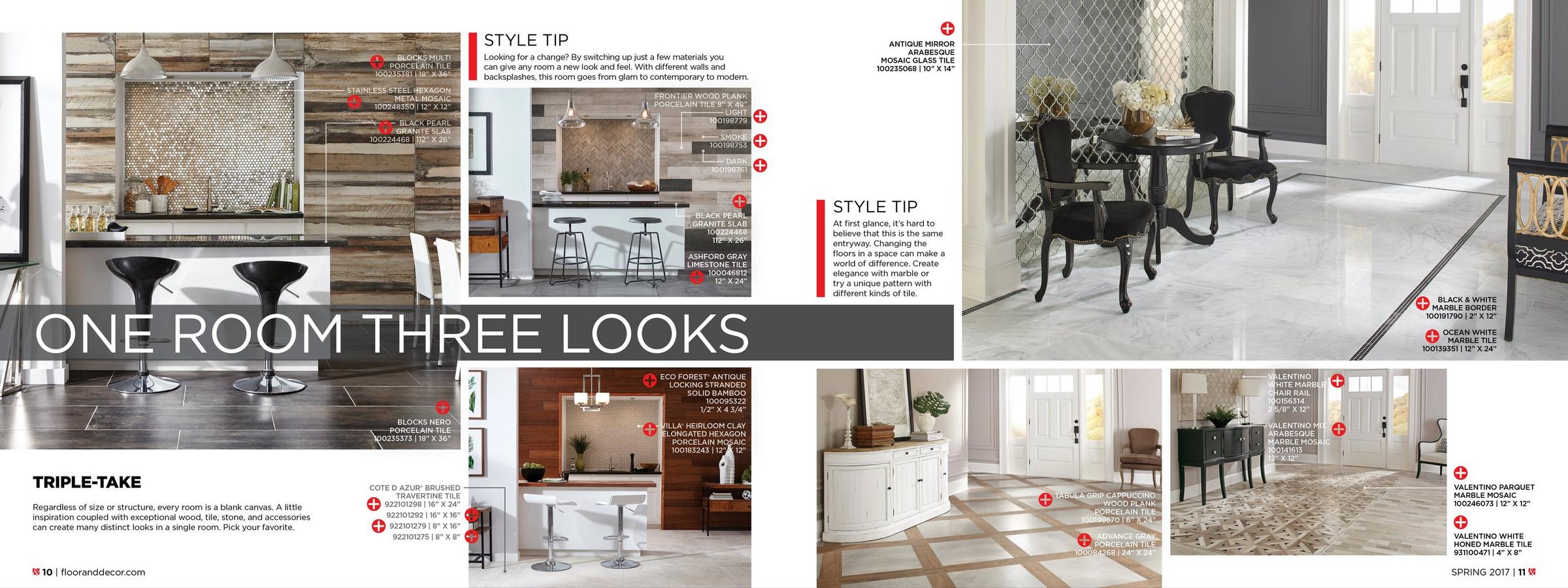 2017 Spring Catalog Floor Decor