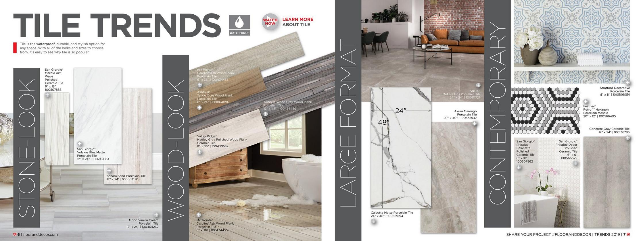 2019 Spring Catalog Floor Decor