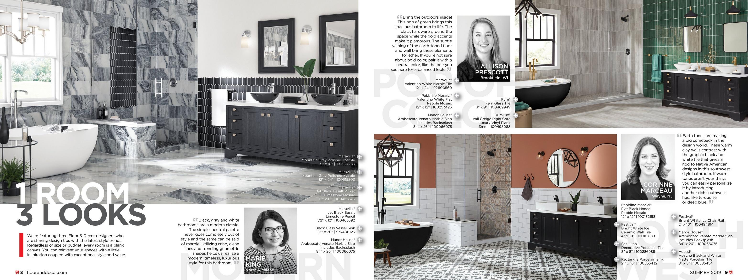2019 Summer Catalog Floor Decor