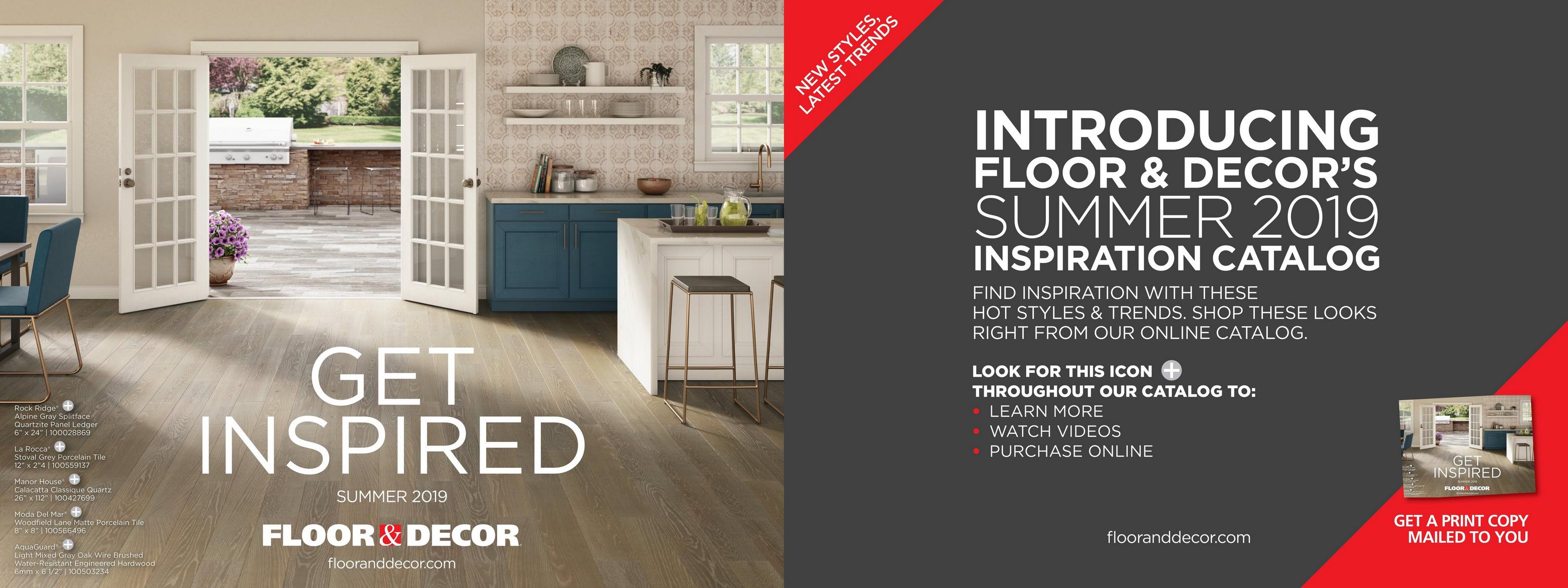 2019 Summer Catalog Floor Decor