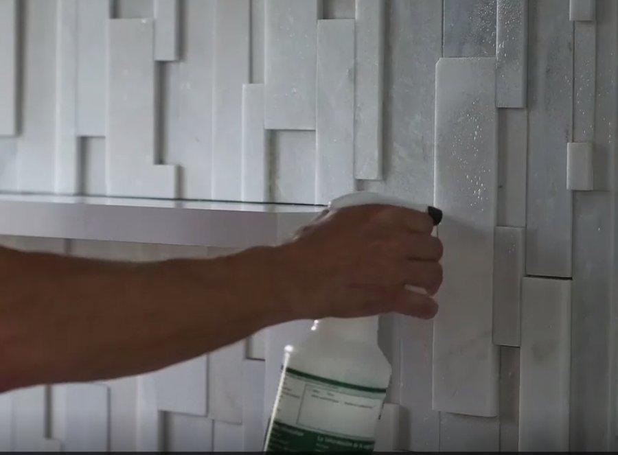 F&D Start to Finish Install Stone Ledger on a Wall