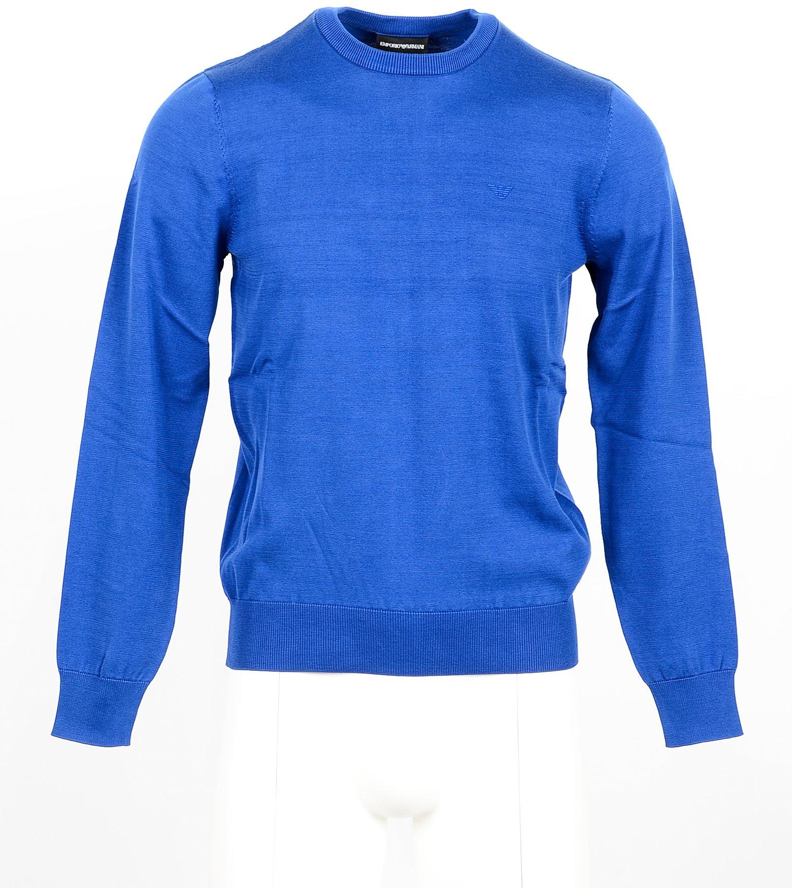 armani blue jumper