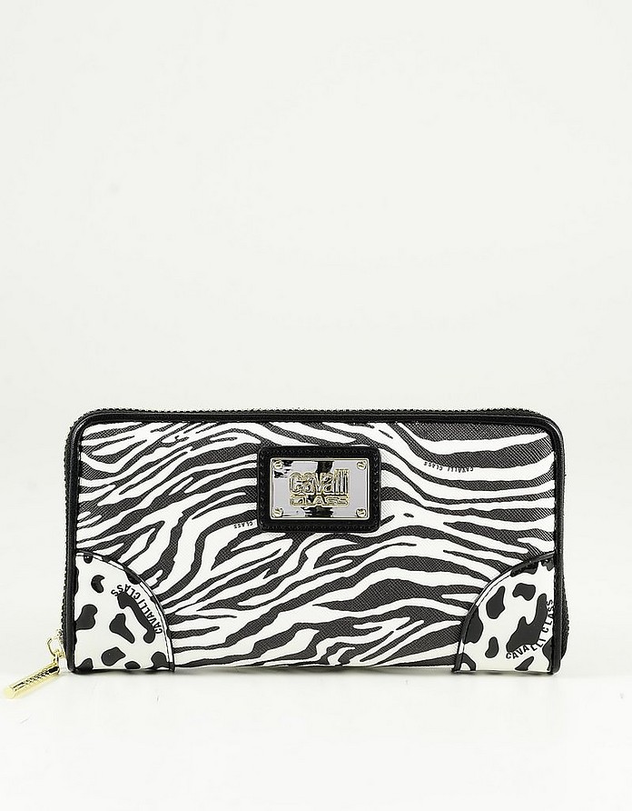 Class Roberto Cavalli Wallet in White Womens Accessories Wallets and cardholders 