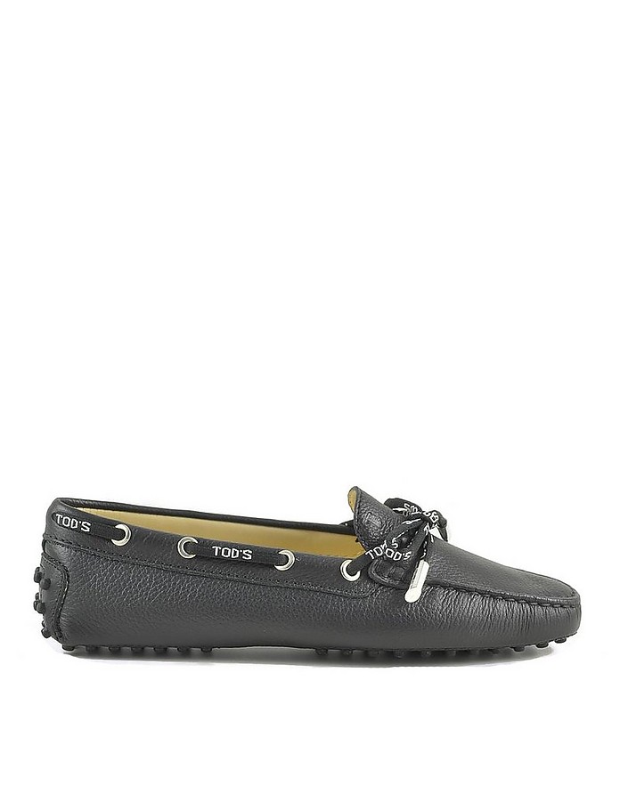 Women's Black Loafer Shoes - Tod's