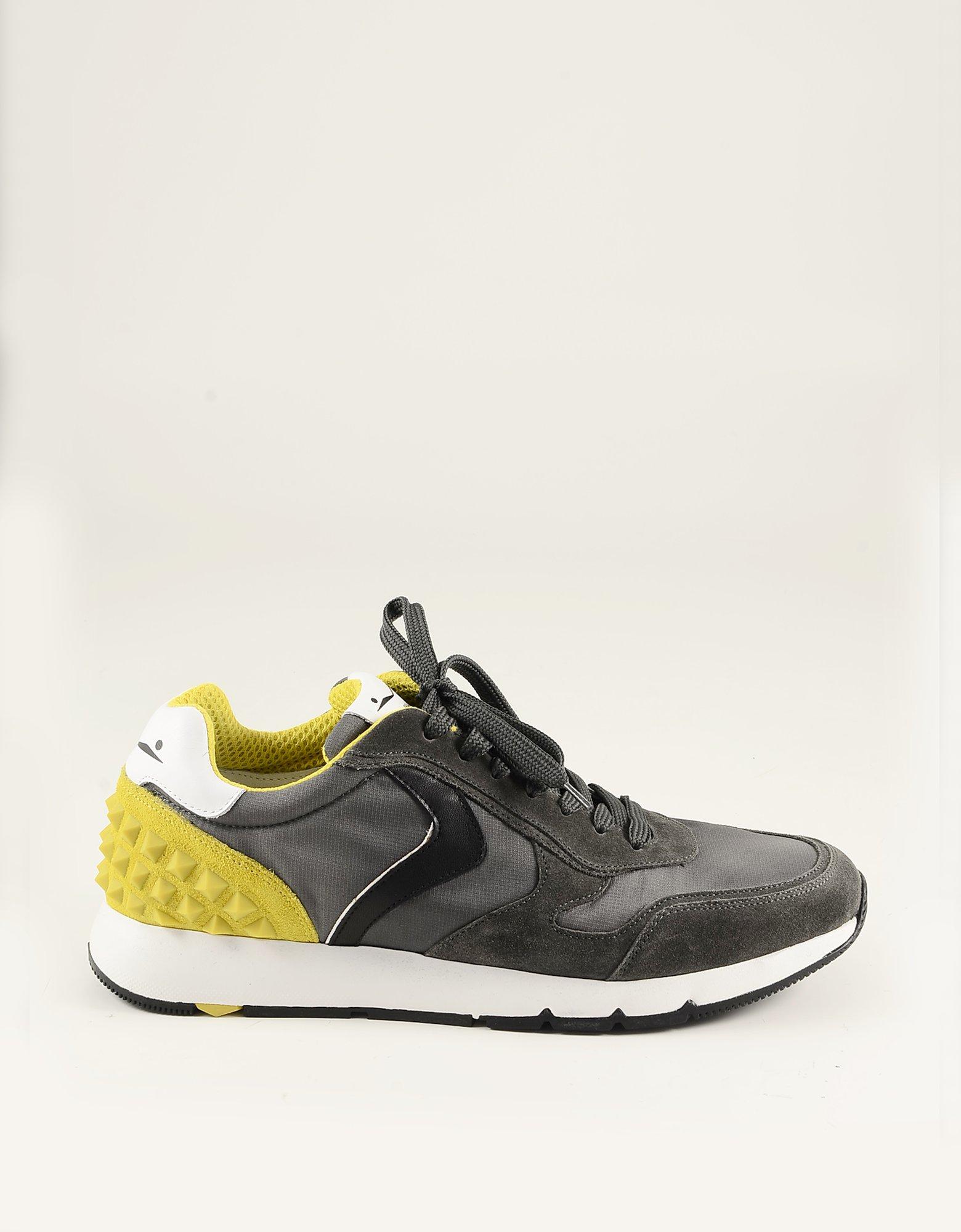 Voile Blanche Anthracite & Yellow Men's Sneakers 44 IT at FORZIERI