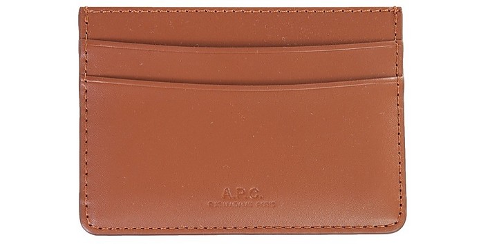 Card Holder With Logo - A.P.C.