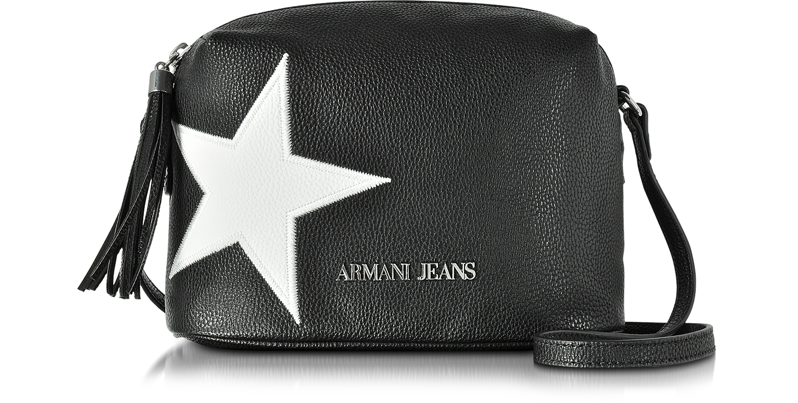 armani jeans white bag