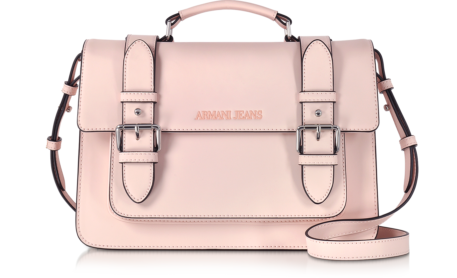 Armani Jeans Pale Pink Eco Leather 