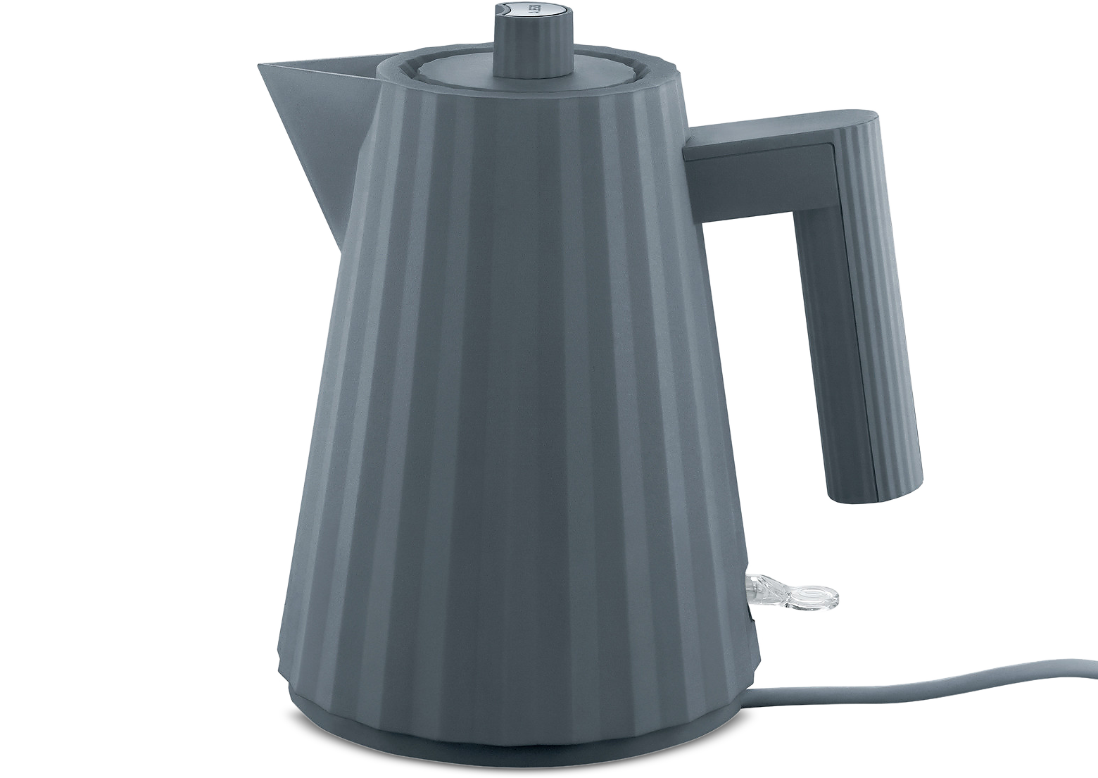 Alessi Red Plissé 1 lt Electric Kettle at FORZIERI