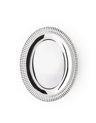 Forzieri Silver Plated Brass Decorative Plate at FORZIERI