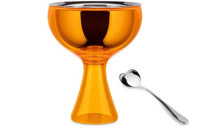 Big Love Ice Cream Cup and Spoon - Alessi